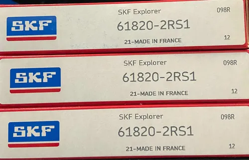 Rodamientos 61820 2rs Skf