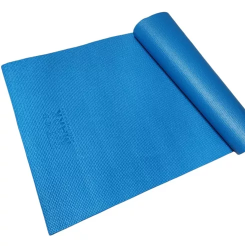 Mat Yoga Colchoneta 6mm Pvc Pilates Fitness Gym 183cm X 61cm