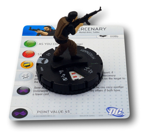Heroclix Dc The Dark Knight Rises Mercenary #008