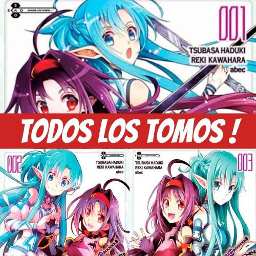 Manga Sword Art Online Mother's Rosario Elige Tu Tomo Ivrea