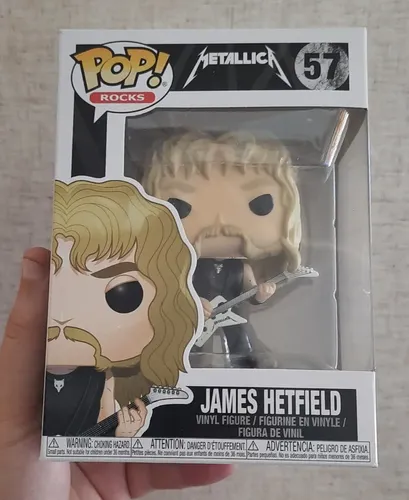 Funko Pop! Rocks! Metallica - James Hetfield 57 | MercadoLibre