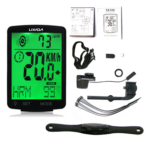 Cronómetro Para Bicicleta De Montaña Ipx7 Temperature