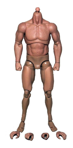 Figura De Acción Corporal Muscular Masculina De 1/6 Pulgadas