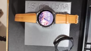 Xiaomi Watch S1 Caixa De Aço Inoxidável, Pulseira Marrom