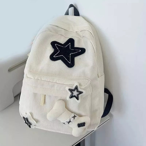 2025 Bonita Mochila Estética Y2k Con Estampado De Estrellas