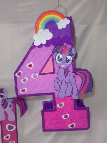 Piñata My Little Pony Marco De Selfie Chupetera Figuras