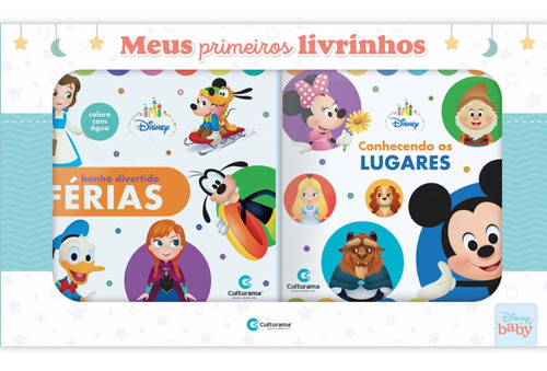 Box 2 Livros Disney Baby - Meus Primeiros Livrinhos