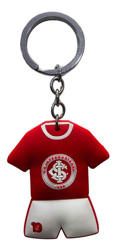 Chaveiro Borracha Uniforme Camisa 10 Time - Sc Internacional