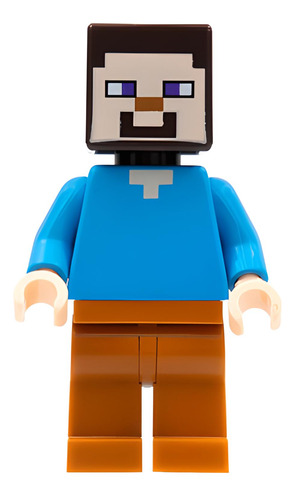 Lego Minifigura Minecraft Steve
