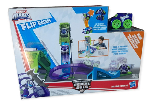 Pista Transformers Blurr Rescue Bots Playskool 