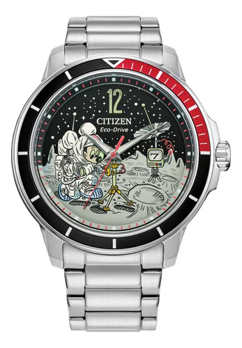 Reloj Citizen Eco Drive Disney Mickey Astronauta Aw1709-54w