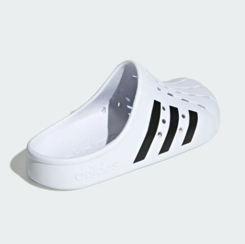 Nuevo adidas Adilette Clog Blanco Hombre Talla 9 Unisex S...