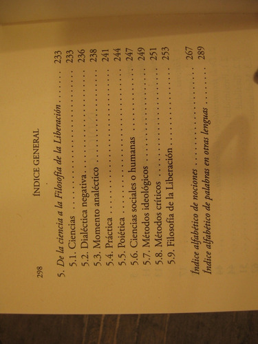 Imagen 4 de 5 de Filosofía De La Liberación, Dussel, Ed. Fce
