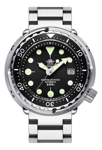 Scuba Reloj De Buceo Para Hombre Automático Diver 300m...