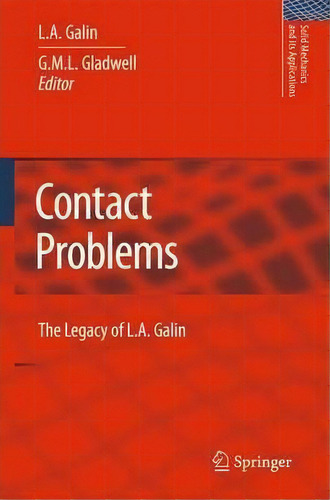 Contact Problems, De L. A. Galin. Editorial Springer Verlag New York Inc, Tapa Dura En Inglés