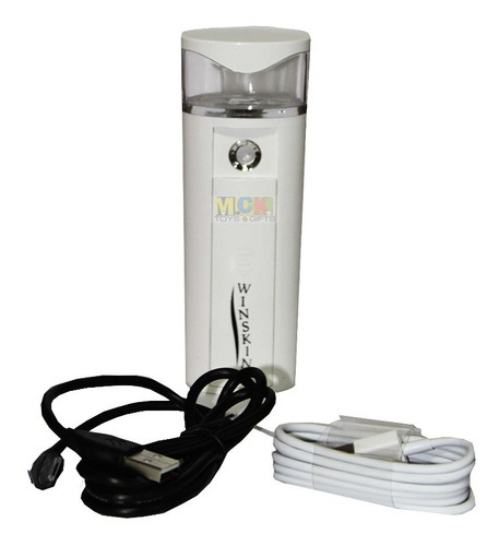 Humidificador Vaporizador Facial Portátil Power Bank Belleza