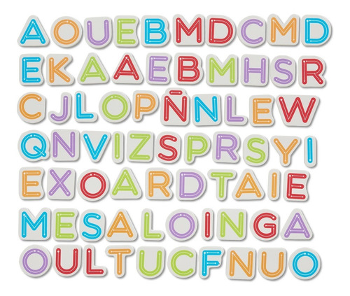 Imagen 5 de 10 de Letras Al Agua. Figuras De Goma Eva Para El Baño