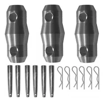 Comprar Spigot Para Cercha Aluminio Truss Kit De 3 Spigot + Perno +