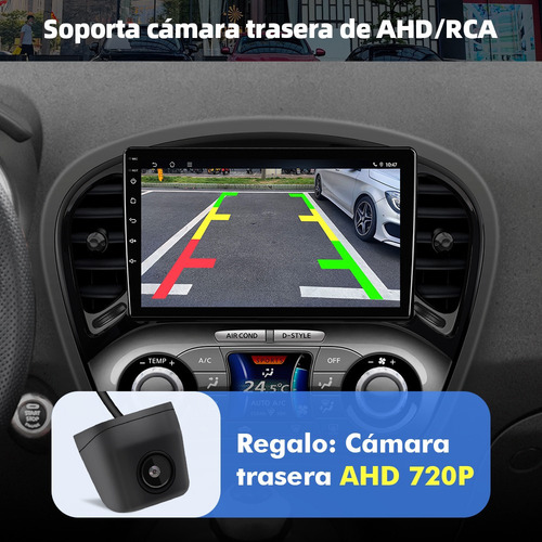 Estéreo 4+64g Carplay Para Nissan Juke 2010-2017 4k Wifi6 Bt