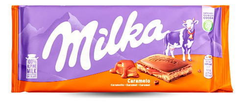 Chocolate Milka Caramelo Crema 100g