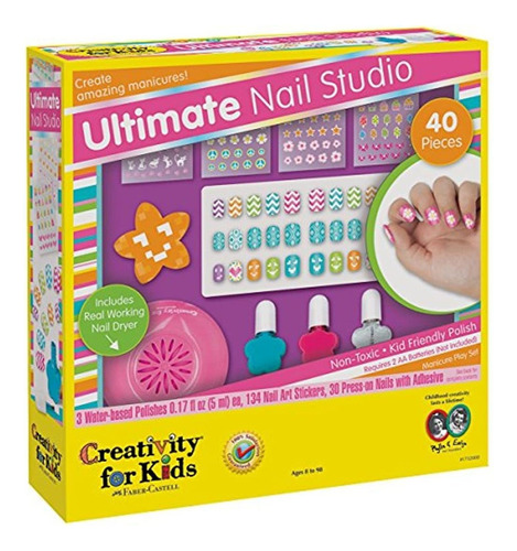 Creatividad Para Niños - Kit De Manicura De U