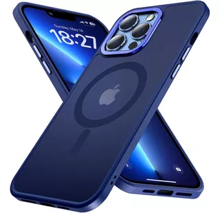 Funda Magnetica Translucida P/iPhone 13 Pro Max 6.7 PuLG - B