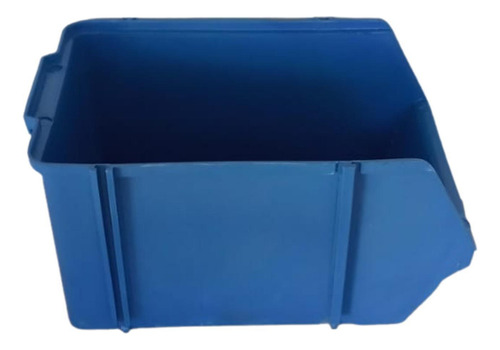 Caixa Gaveta Azul Plastica Bin Empilhavel Num 5