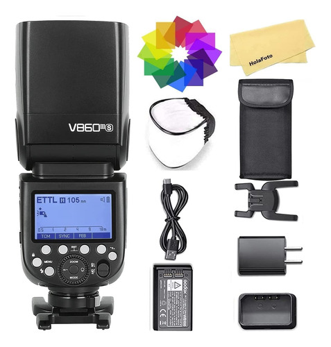 Flash Speedlight Godox V860iii-s Compatible Con Cámaras Sony