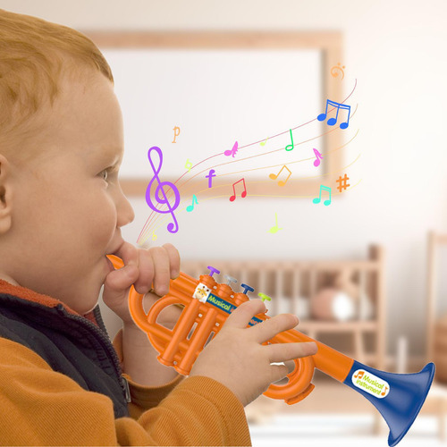 Pequeño Juguete De Trompeta Para Niños Pequeños Juguetes Mus