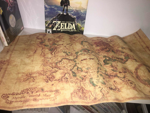 Zelda Breath Of The Wild Explorers Guide Switch E Adicionais (Usado)