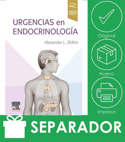 Urgencias En Endocrinologia, De Shifrin. Editorial Elsevier, Tapa Blanda En Español