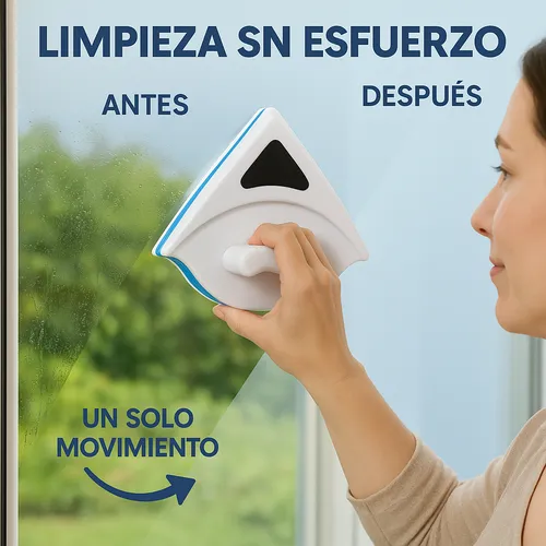 Limpiavidrios Magnético Eficaz Y Práctico - Los Gurises
