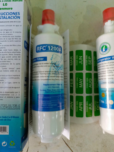 Filtro Agua One Purify Rfc 1200a Refrigerador LG