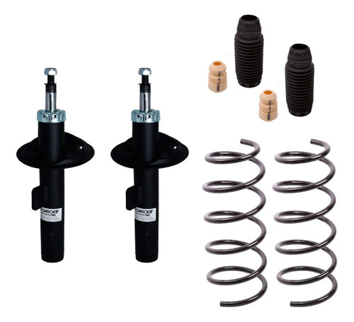 Amortiguador Espirales Peugeot 206/207 Motor 1.9 Confort Kit