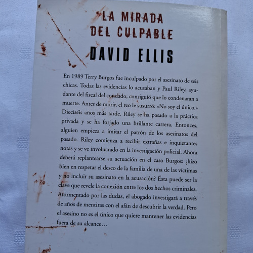 La Mirada Del Culpable- David Ellis - La Trama Bsa 2008 (Usado)