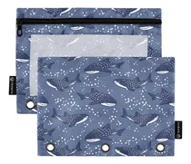 Comprar Estuches De Lápices Con Cremallera Para Carpeta De 3 Anillas