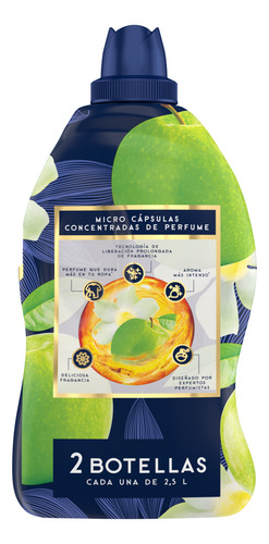 Suavizante Aromatel Fragancia Manzana 2x2500ml