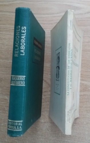 Relaciones Laborales Euquerio Guerrero - Más Otro Libro (Usado)