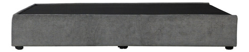 Base Cama Individual Dicasa Base Gris Oscuro Nizz