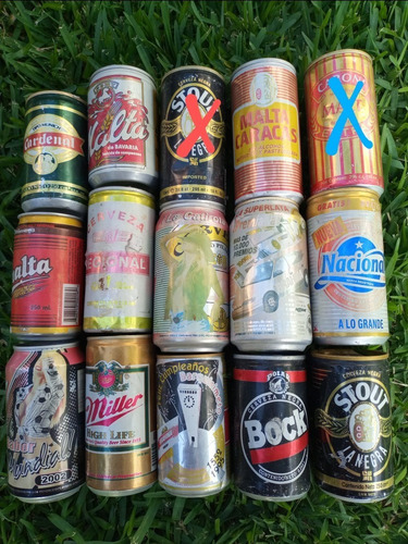 Imagen 4 de 5 de Latas Coleccionables Cerveza Malta Regional Brahma Y Otros