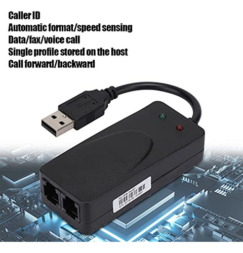 Modem Usb 56k V.90/v.92 - Conexin Rpida Y Compatible