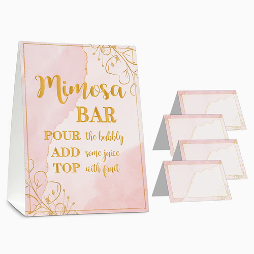 Mimosa - Kit De Suministros Para Bar, Letrero De Barra De Mi