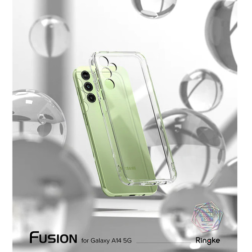 Imagen 5 de 5 de Funda Para Samsung A14 Ringke Fusion Original + Vidrio