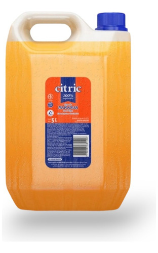 Bidón De Jugo De Naranja Citric X5 Litros