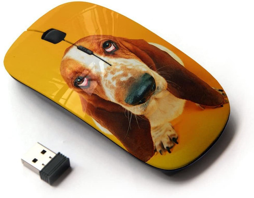 Mouse Koolmouse, Inalambrico/diseno Perro/usb 2.0