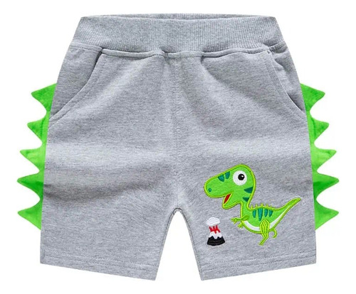 Short Bermuda Algodón Estilo Jogger Para Niños