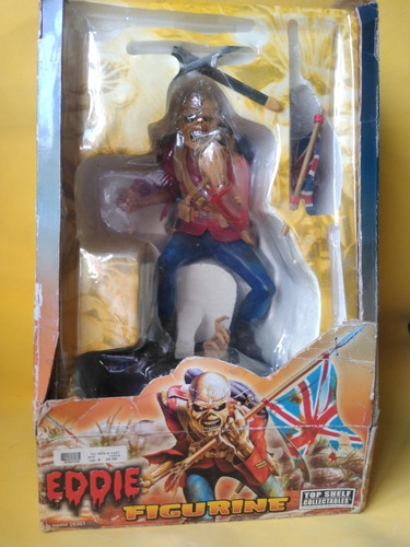 Iron Maiden The Trooper Eddie Figurines 12 Mega Raro Certif (Usado)
