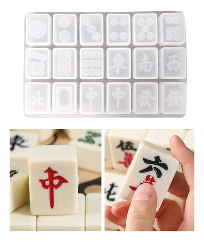 Moldes De Silicona De Dominó Personalizados, Molde Para
