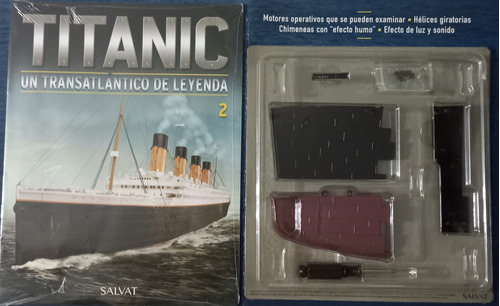 Colección Construye Y Arma El Titanic De Salvat N° 2