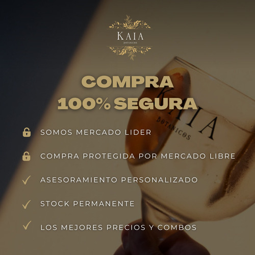 Mixologia Caja Kaia X10 Botanicos + Cítricos X3 + Bosque Gin